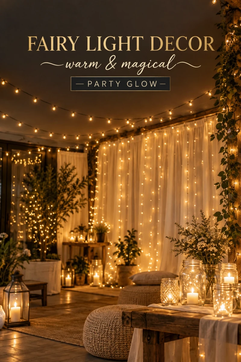 Pin these fairy light decoration ideas for later