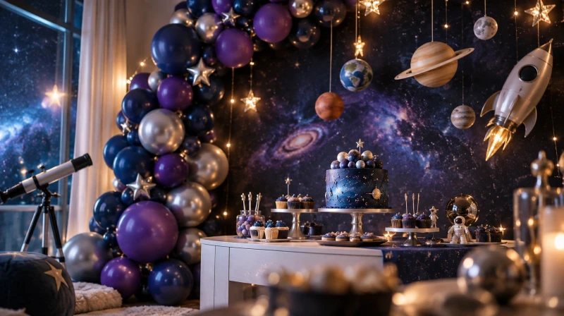 Space Birthday Party Ideas (Out-of-This-World Decor & Fun)