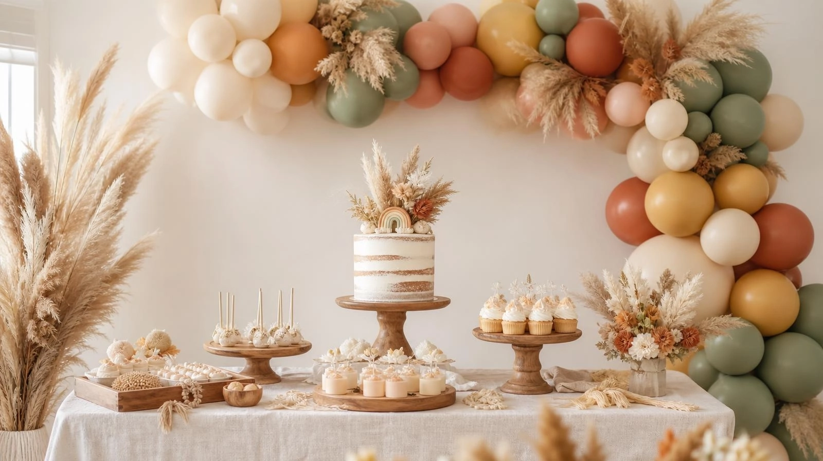 25 Boho Rainbow First Birthday Ideas (Decor, Cake & More)
